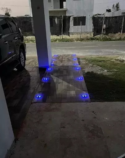 Driveway ο ασύρματος ηλιακός ελαφρύς κύκλος αποβαθρών οδήγησε τον υπαίθριο δείκτη για τους ΚΚ διάβασης πεζών 110*22.5