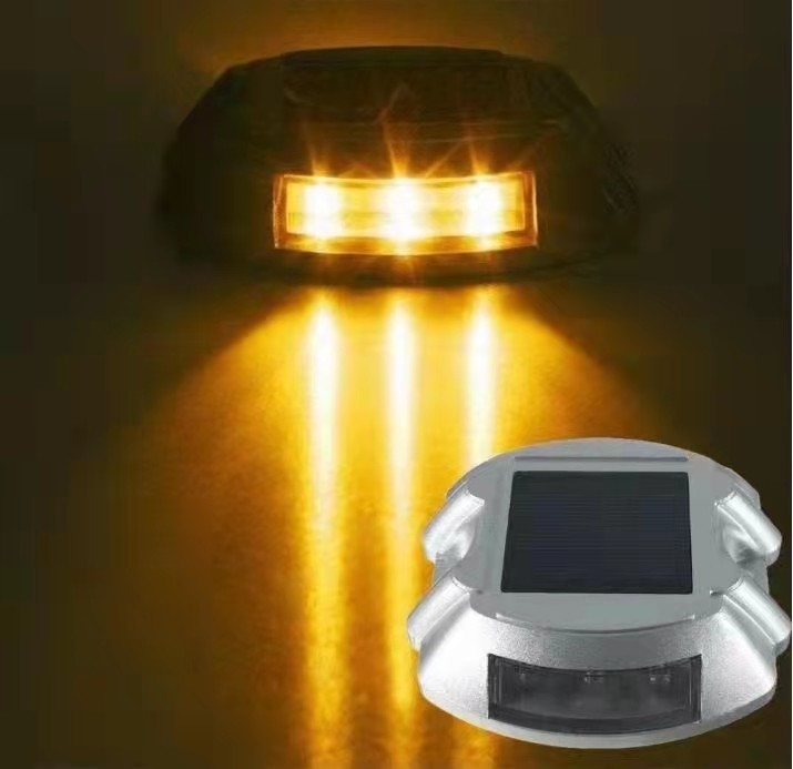 IP68 το αδιάβροχο ηλιακό έδαφος ανάβει τις οδηγήσεις οδικών στηριγμάτων για υπαίθριο/τη διάβαση/τη γέφυρα/Driveway