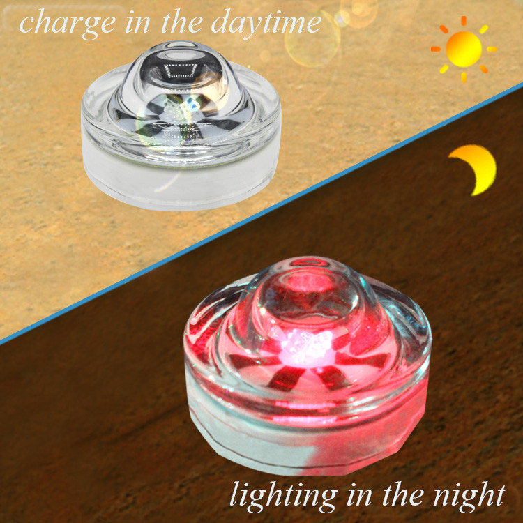 Ip68 Ανεμπόδιστος Ηλιακός LED Δρόμος Στάδιο Διακόσμηση τοπίου Φως Ηλιακό υπόγειο φως