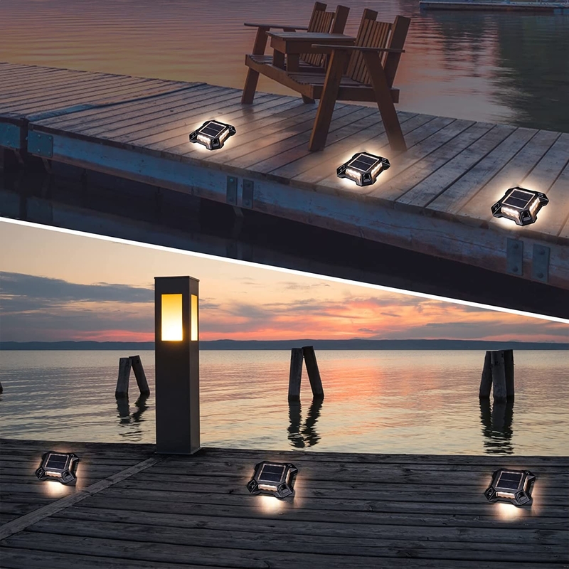 IP68 Αδιάβροχα Ασύρματα Εξωτερικά LED Ηλιακά Φώτα Δέκασης για Κήπο