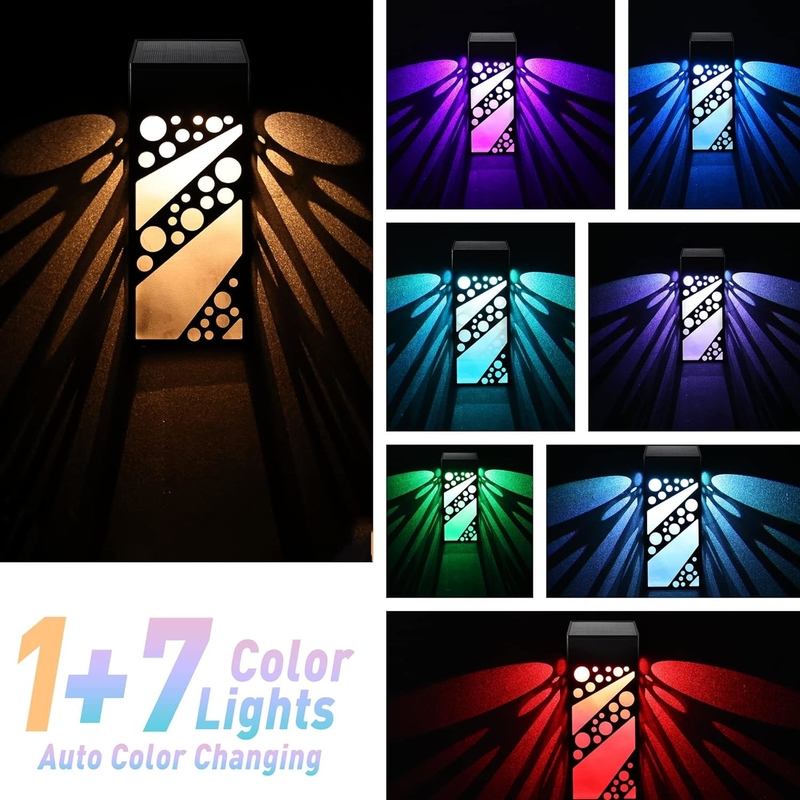 IP 68 Αδιάβροχα ηλιακά LED φωτιστικά εξωτερικών διακοσμητικών ηλιακών λάμπων για αυλές
