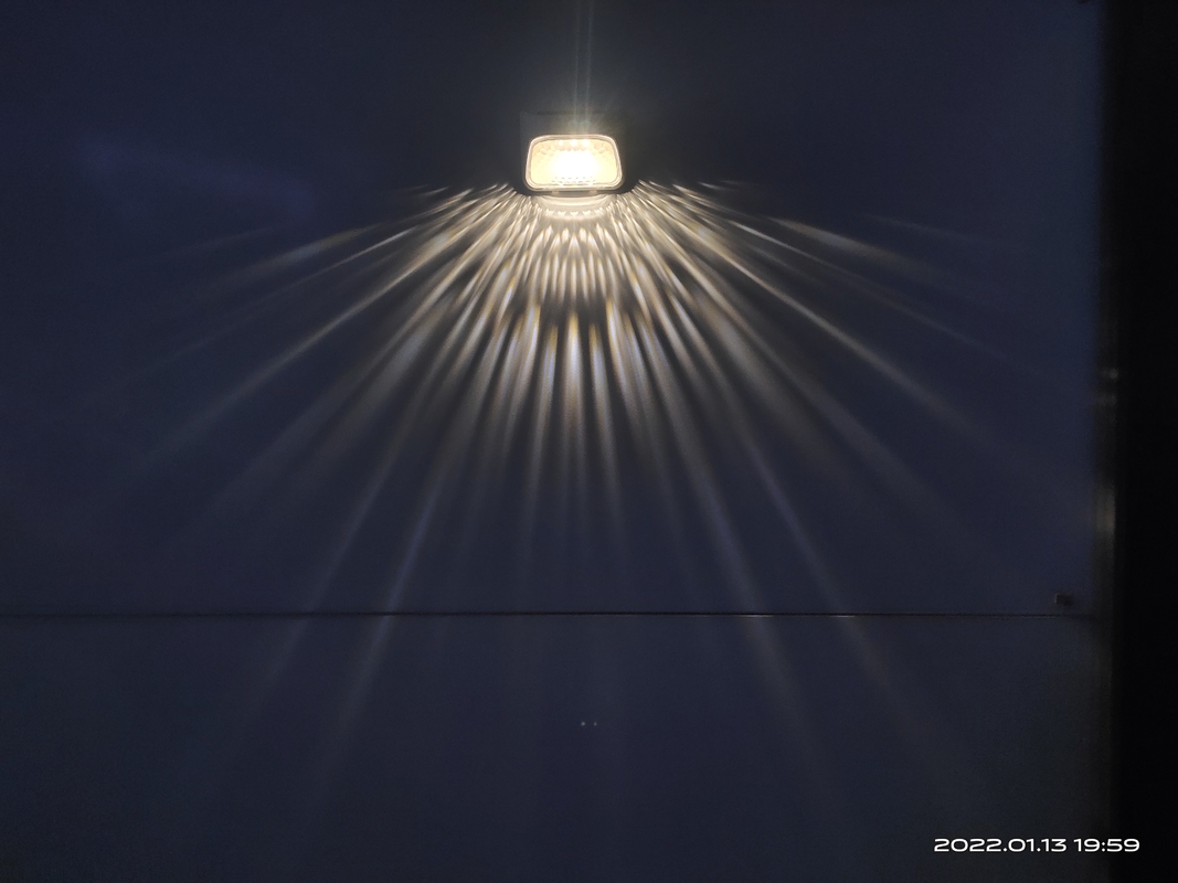 20 Lumen Διακόσμηση Ηλιακό Φράχτη Φως Αδιάβροχο IP65 Με Μονοκρυσταλλική μπαταρία πυριτίου