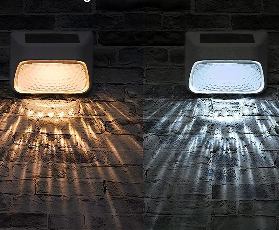 20 Lumen Διακόσμηση Ηλιακό Φράχτη Φως Αδιάβροχο IP65 Με Μονοκρυσταλλική μπαταρία πυριτίου