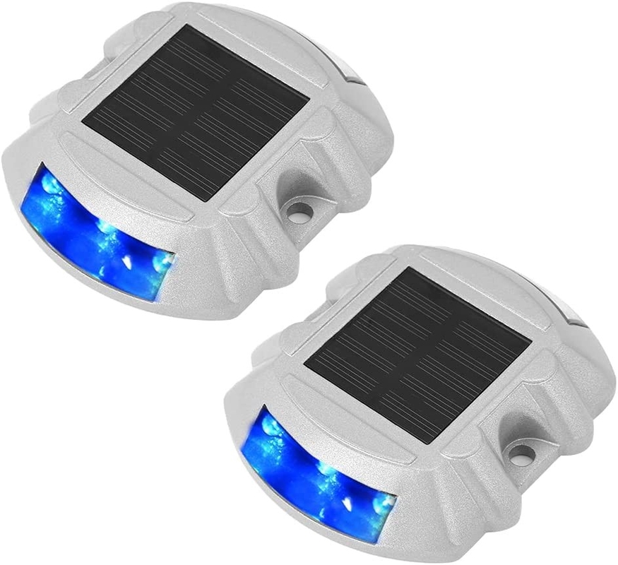 107*95*23mm Ηλιακή ενέργεια Οδική Φώτιση LED Αντανακλαστικό Φως εδάφους Δρόμος Οροφή Οροφή Προειδοποιητικό Φως