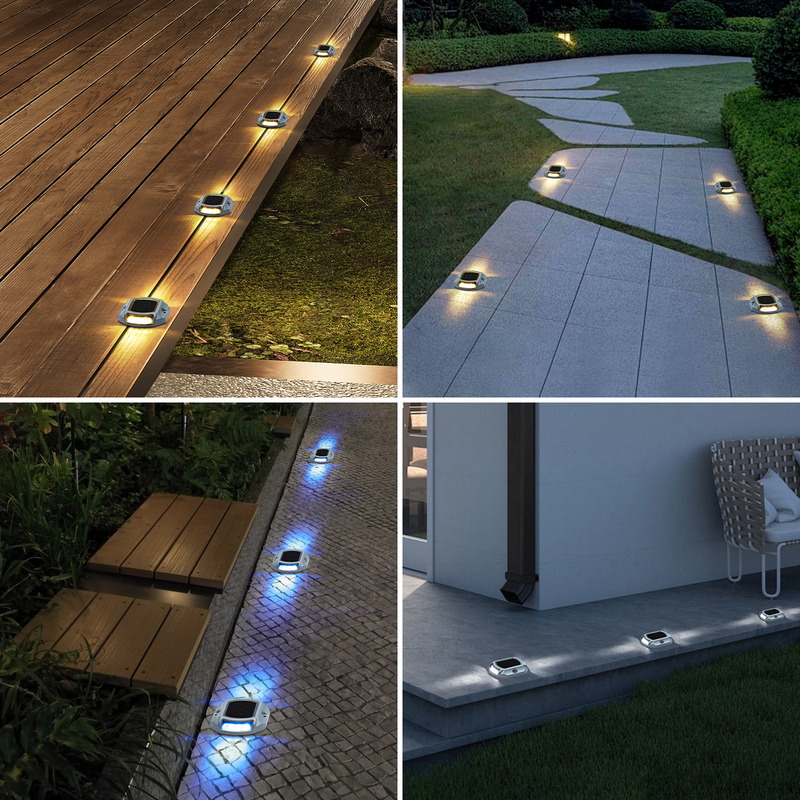 Αλουμινένιο LED Ηλιακό Φως Αποβάθρας 140g Βάρος Bule/Κρύο Λευκό για Marine Docking εφαρμογές