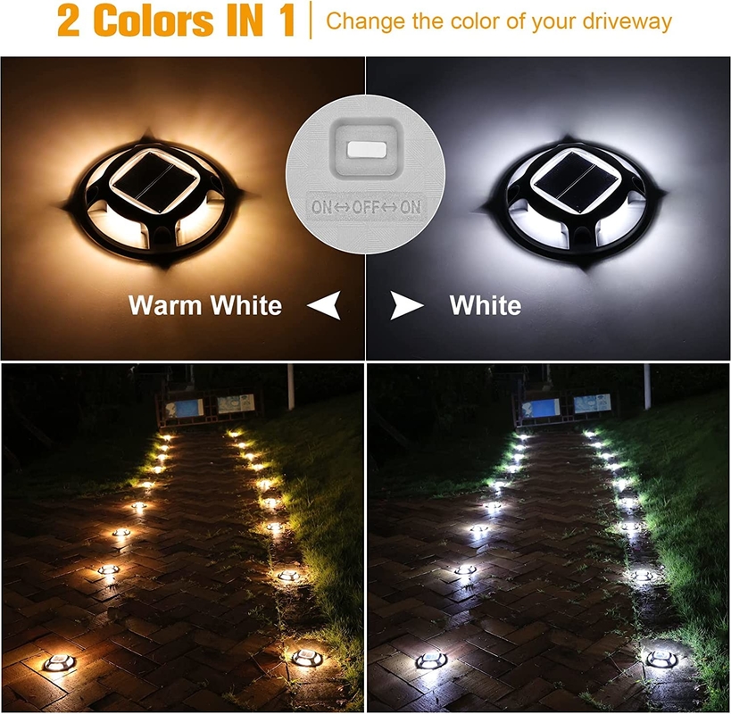 Πυρόστακτα ηλιακά φωτιστικά IP67 LED Ηλιακό φως για εξωτερικό φωτισμό