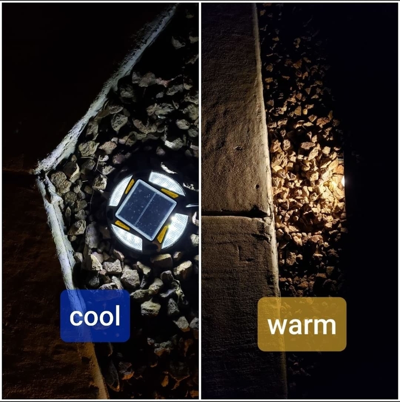 2V ηλιακό φως αποβάθρας Bule/Cold White 108*21 MM για εφαρμογές αποβάθρας