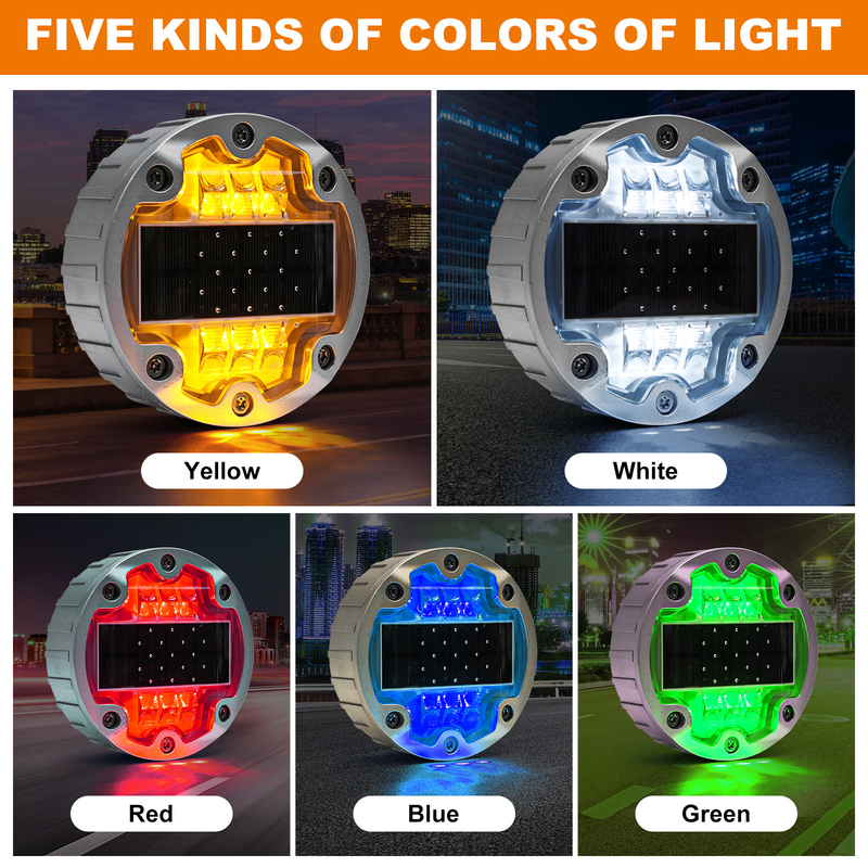 1150g Ultra Durable Aluminum Alloy LED Ηλιακοί Ρυθμιστές Δρόμου / Ηλιακοί Δρόμοι