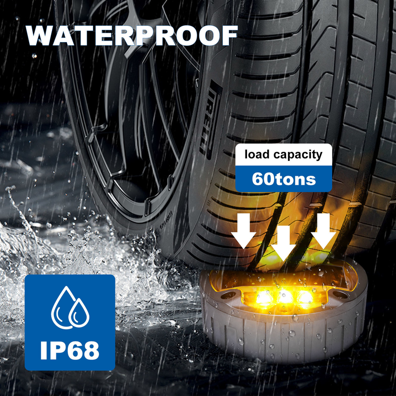 1150g Ultra Durable Aluminum Alloy LED Ηλιακοί Ρυθμιστές Δρόμου / Ηλιακοί Δρόμοι