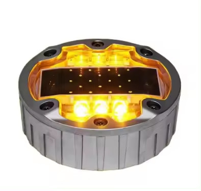 6 LED Beads Ηλιακοί οδικοί δείκτες διάρκεια ζωής ≥50000h 143*53mm Για μακροπρόθεσμη επένδυση