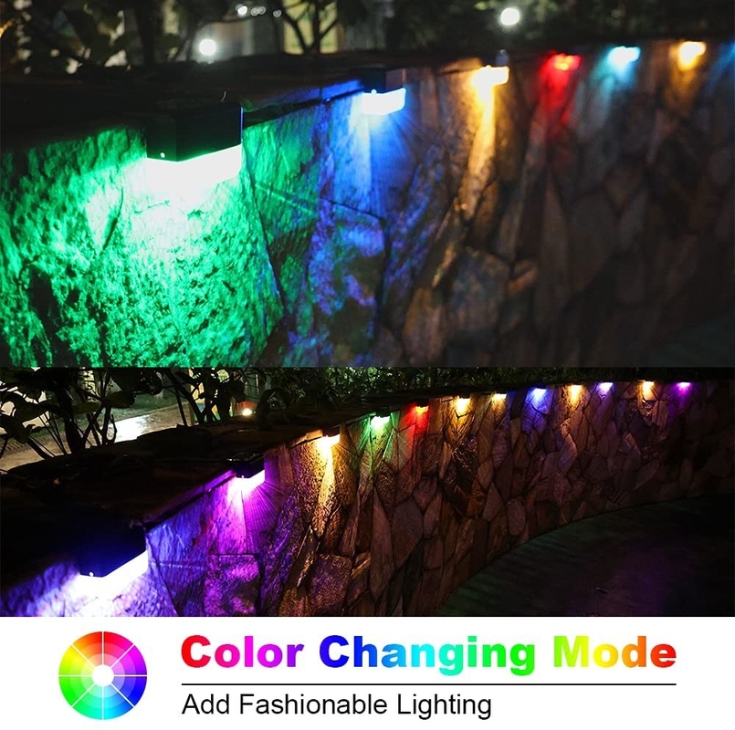 RGB Φώτα Ηλιακό Φράχτη Φως Εξωτερικό ηλιακό φως με θερμό λευκό χρώμα φωτισμού