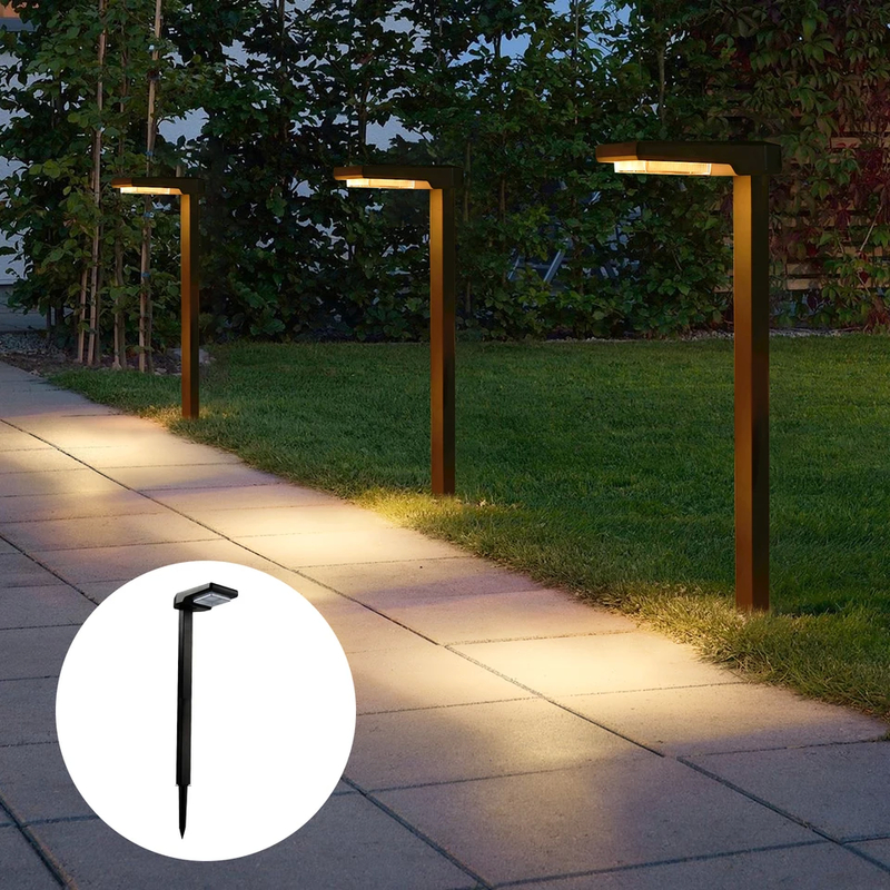 6 τεμάχια LED Ηλιακό Φως - IP65 Αδιάβροχο Εξωτερικό Με Λυκόφωτο Μέχρι την Αυτοκίνητη Ανοίξη / Κλείσιμο