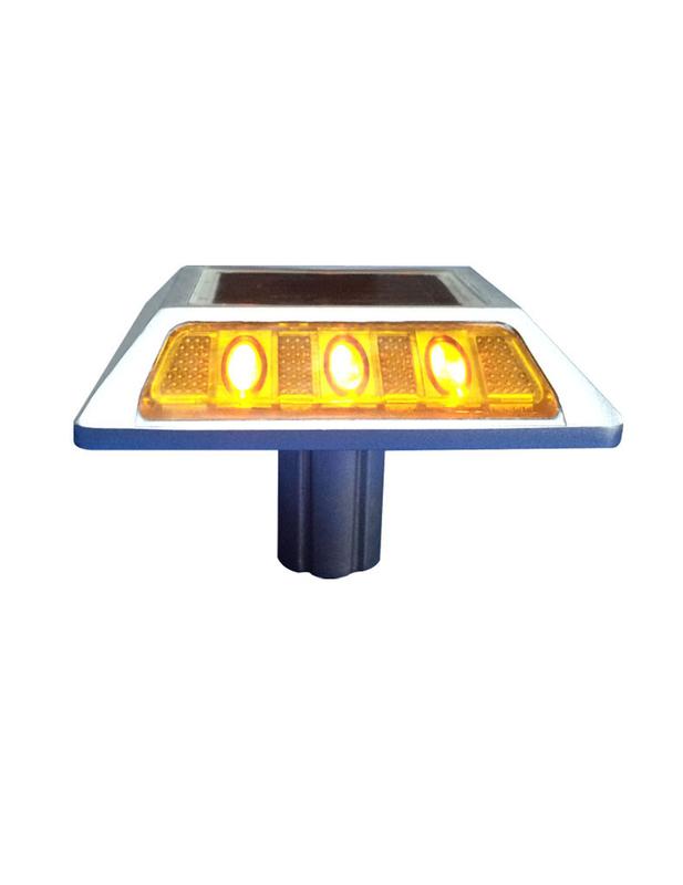 IP68 Αδιάβροχο Ηλιακό Πύργο LED Χαλυβουργία Αλουμινίου Αντανάκλασης Οδικά Φώτα Οδήγησης Οδικής Κυκλοφορίας με πόδια