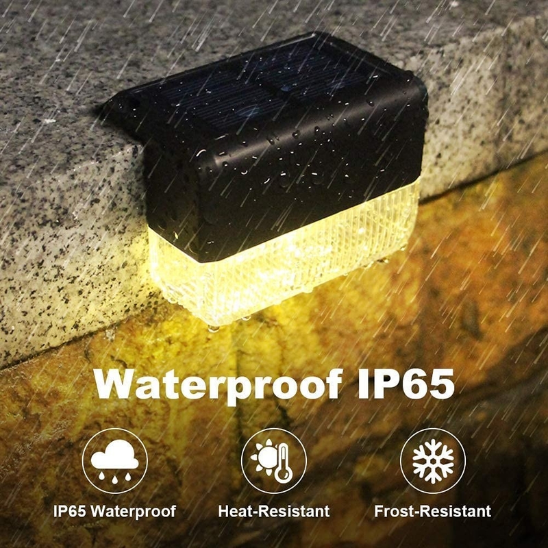 15 ώρες Ζεστό Λευκό RGB Ηλιακό Φράχτη Φως 20Lumens ABS PMMA Αδιάβροχο Μονοκρυσταλλικό Σύλικο