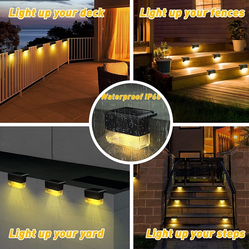 15 ώρες Ζεστό Λευκό RGB Ηλιακό Φράχτη Φως 20Lumens ABS PMMA Αδιάβροχο Μονοκρυσταλλικό Σύλικο