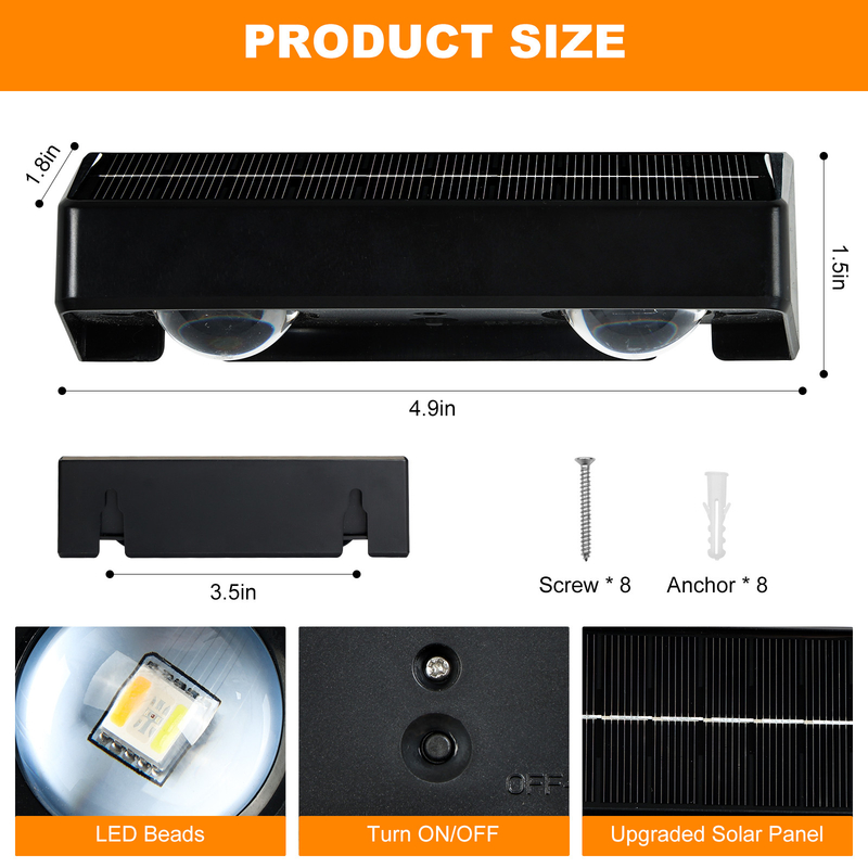 IP65 Αδιάβροχο 200g RGB LED φως για κήπο σταθερή φωτεινότητα και λειτουργία αναπνοής RGB