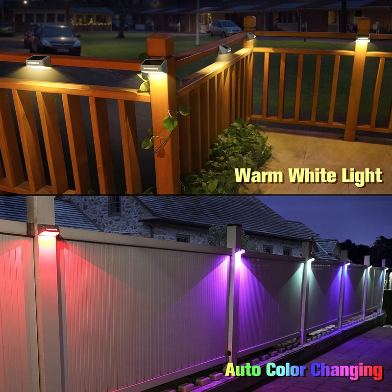 200g 3PCS Ανερόπλεκτο εξωτερικό ηλιακό τοίχωμα RGB θερμό λευκό ηλιακό πάνελ Τερνάριο μπαταρία λιθίου