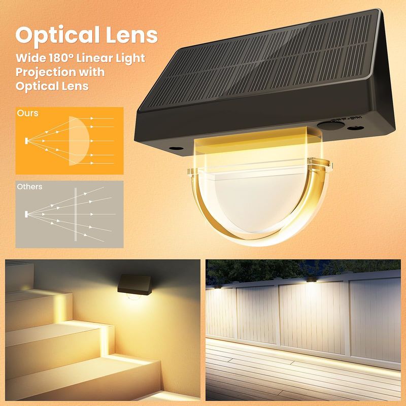Ηλιακό φως φράχτη LED με 20H χρόνο εργασίας αυτόματη λειτουργία από το σούρουπο μέχρι την αυγή και μακρά διάρκεια ζωής για εξωτερικούς κήπους