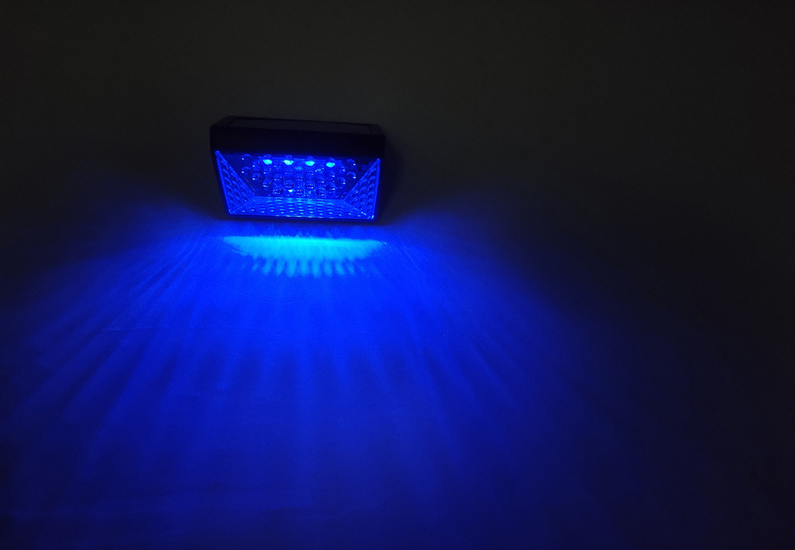 IP67 αδιάβροχη ηλιακή ελαφριά RGB τροφοδοτημένη διακόσμηση φρακτών για υπαίθριο