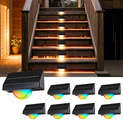 Ηλιακό φως LED φράχτη ∆ιαφάνεια εξωτερικού RGB αδιάβροχο