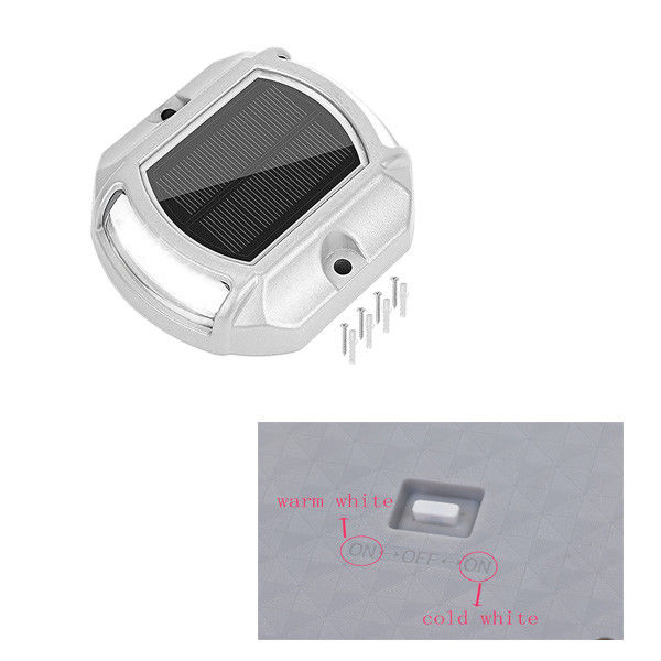 Αλουμινένιο Ηλιακή Νάρκη φωτεινή βίδα εγκατάσταση 7,1 X 5,3 X 4,3 ίντσες