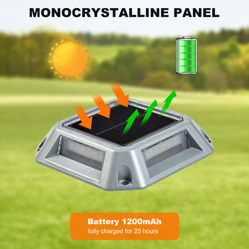 Αλουμινίου Αλουμινίου Ηλιακά Φώτα Σετ 20 Λουμέν LED Ζεστό Λευκό/Κρύο Λευκό Πακέτο Φωτισμού