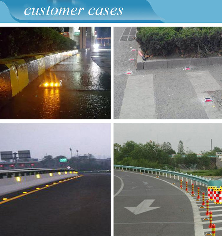 Λευκοί/ Κίτρινοι/ Κόκκινοι/ Βουλέ/ Πράσινοι οδικοί δείκτες με ηλιακή ενέργεια για ακραίες θερμοκρασίες