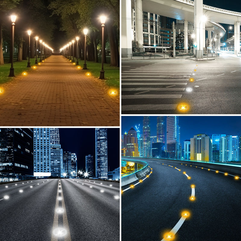 Ανθεκτικοί ηλιακοί δρόμοι για δρόμους και αυτοκινητόδρομους