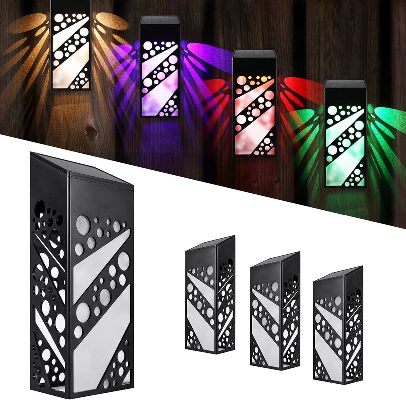 4.5 ώρες φόρτισης Ηλιακό φράχτη Φως για εύκολη φροντίδα εξωτερικό φωτισμό