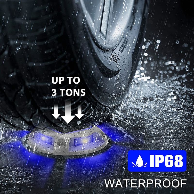 20 λουμέντο ηλιακό φωτιστικό κατάστρωμα με προστασία από το νερό IP67 και προειδοποίηση ημέρας 6000K για εξωτερική χρήση